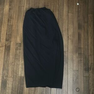 J crew black XS sarong beach cover up